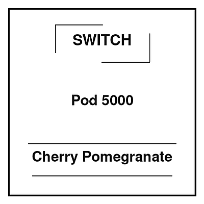 Switch Pod 5000 Cherry Pomegranate Switch Pod 5000 Cherry Pomegranate