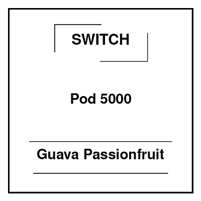 Switch Pod 5000 Guava Passionfruit Switch Pod 5000 Guava Passionfruit