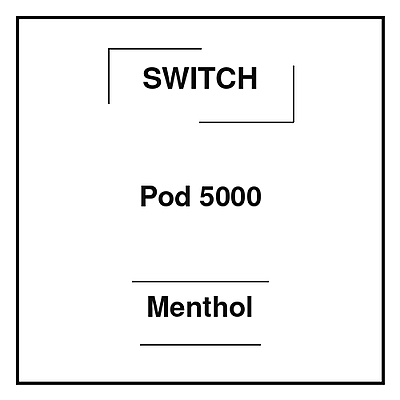 Switch Pod 5000 Menthol Switch Pod 5000 Menthol