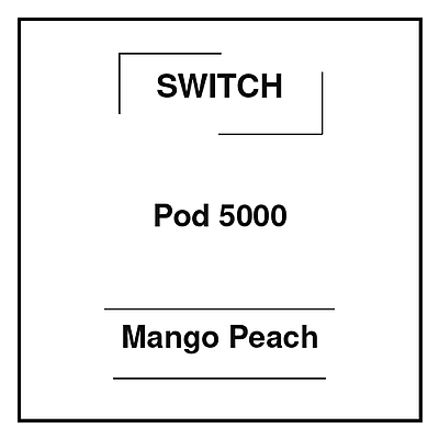 Switch Pod 5000 Mango Peach Switch Pod 5000 Mango Peach