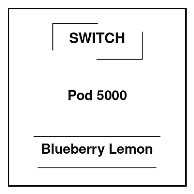 Switch Pod 5000 Blueberry Lemon Switch Pod 5000 Blueberry Lemon