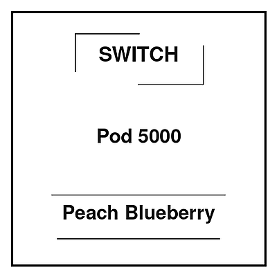Switch Pod 5000 Peach Blueberry Switch Pod 5000 Peach Blueberry