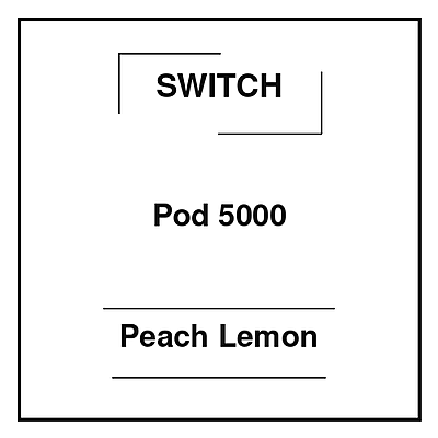 Switch Pod 5000 Peach Lemon Switch Pod 5000 Peach Lemon