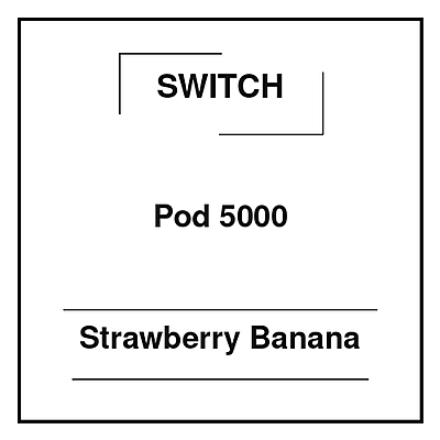 Switch Pod 5000 Strawberry Banana Switch Pod 5000 Strawberry Banana
