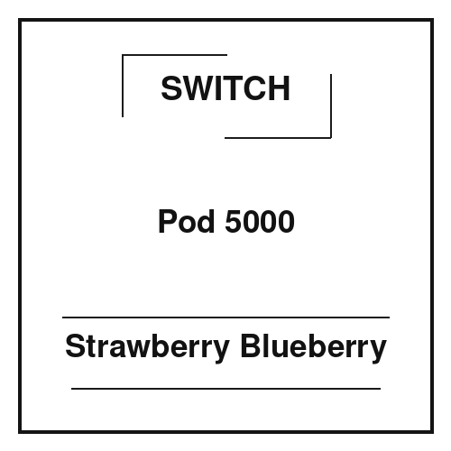 Switch Pod 5000 Strawberry Blueberry Switch Pod 5000 Strawberry Blueberry