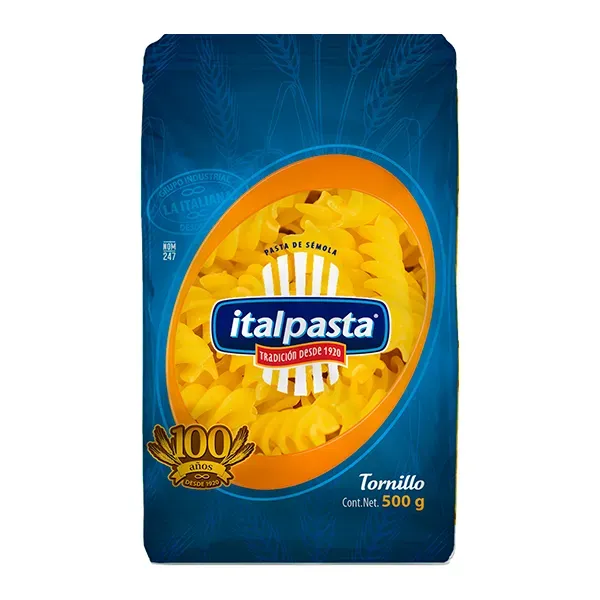 ITALPASTA PASTA TORNILLO 500 G