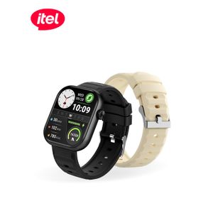 Itel Storm Ultra Smart Watch, With Metal Frame And Premium Texture BLACK