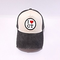 Worn Trucker Grey ILOVECT RND