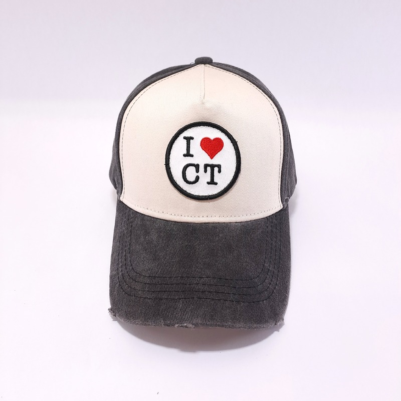 Worn Trucker Grey ILOVECT RND