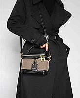 NICHE CANVAS SPLICING BOX BAG