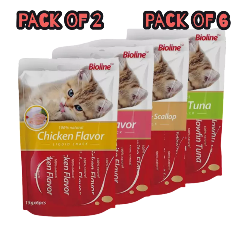 Pack of Bioline Liquid Snack