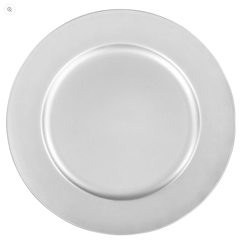 Silver Charger Plate