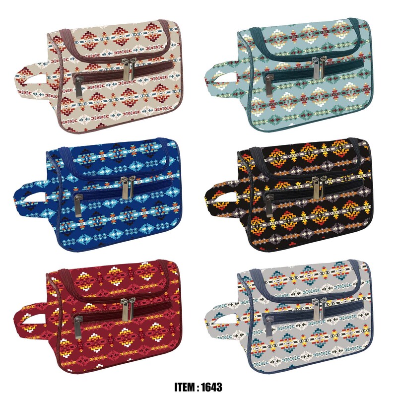 Toiletries Bag Canva Printed Native [1643]