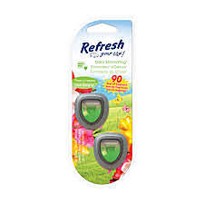 Refresh Vent clip air freshners 2ct [4pcs/pack]