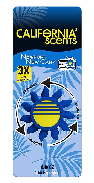 California Sun Spinner New Car [6/Pack]