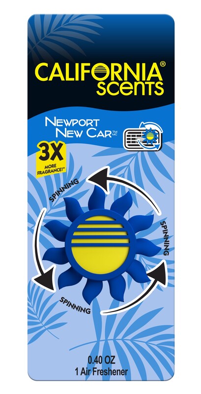 California Sun Spinner New Car [6/Pack]