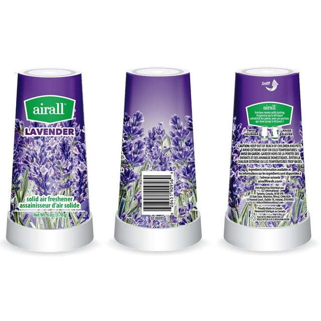 Airall Lovender Solid Air Freshener 170g [12/Display]
