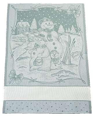Asciugapiatti Pupazzo di Neve Ghiaccio