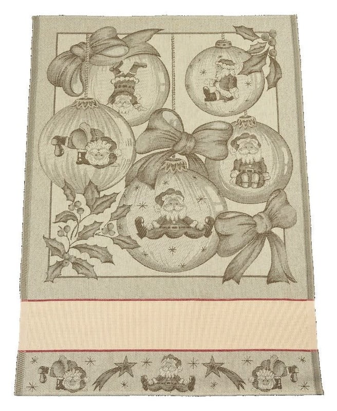 Strofinaccio Sfere natalizie