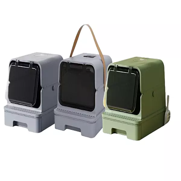 UrbanShield Enclosed Cat Litter House