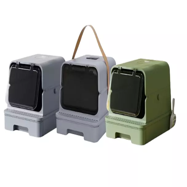 UrbanShield Enclosed Cat Litter House