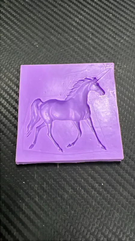Molde silicon mini caballo 2.53"  1 pza ROSH 18437 INV