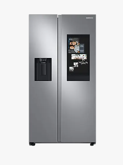 SAMSUNG Refrigerador 22 Pies SBS con dispensador Gris WIFI, RS22A5561S9/AP.    36 Meses Garantía General  20 años Garantía Compresor Digital Inverter