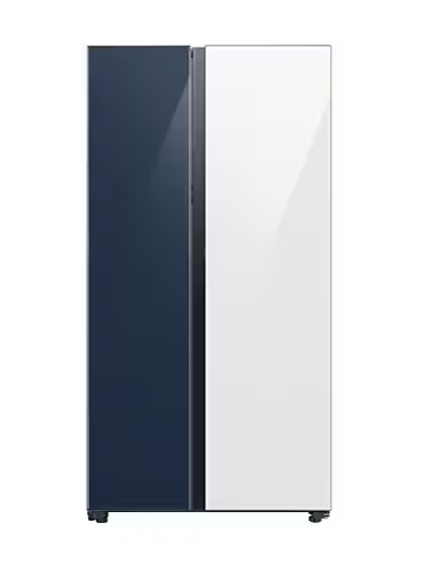 RS28CB760A7NAP, Refrigeradora SXS 28" bespoke. Azul y Blanco WIFI, SAMSUNG