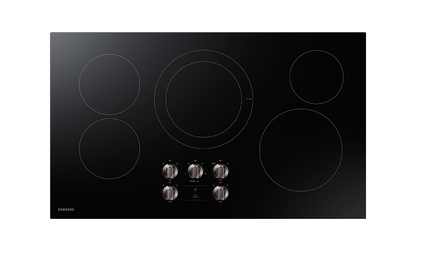 NZ36R5330RK/AA, Plantilla Empotrable de 36" 5 discos, 12 meses Garantía General