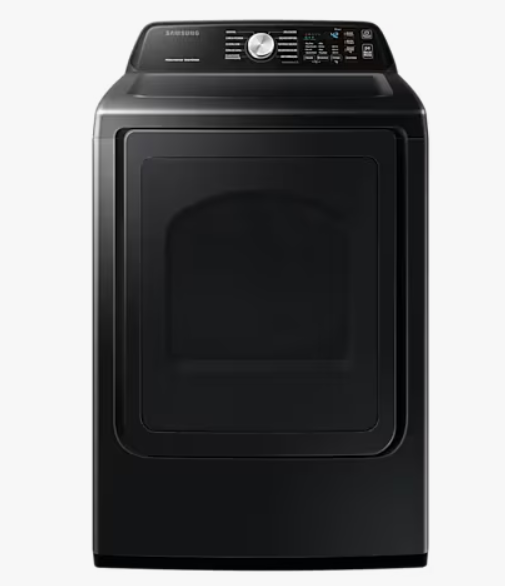 Secadora carga superior, tipo Americana gas 22 kilos . Negra. 36 Meses Garantía General