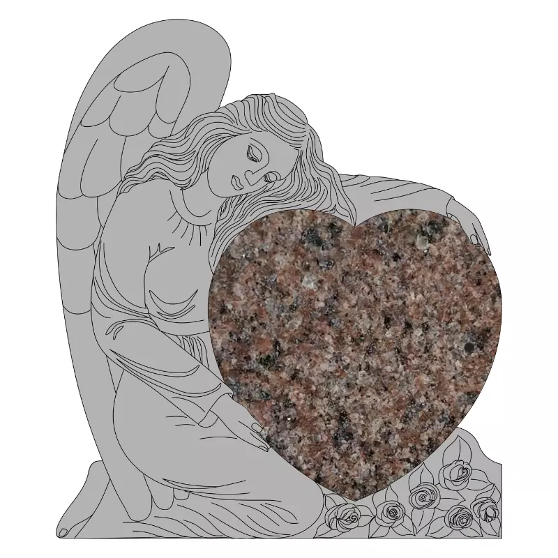 ANGEL HEART/20X8X28/Imperial Pink/P5