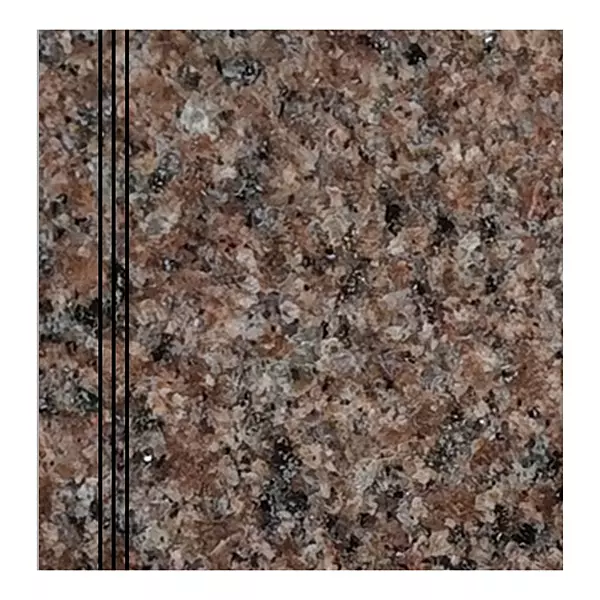 24"X12"X6" - BOOK SHAPED BEVEL, POL FACE, BALANCE SAWN, AS PER DWG - IMPERIAL PINK