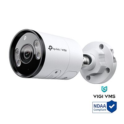 VIGI 8MP Outdoor Bullet Network Camera, Full-Colour