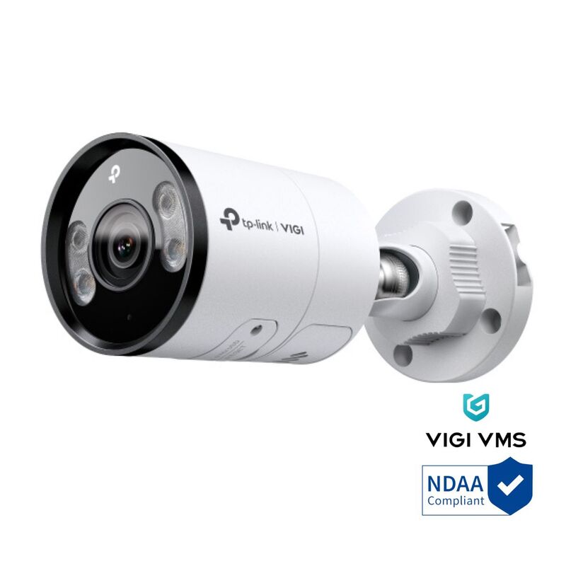 VIGI 8MP Outdoor Bullet Network Camera, Full-Colour