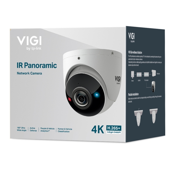 VIGI 8MP IR Panoramic Turret Network Camera VIGI 8MP IR Panoramic Turret Network Camera