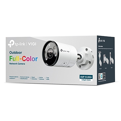InSight S345 | VIGI 4MP Outdoor Full-Color Bullet Network Camera InSight S345 | VIGI 4MP Outdoor Full-Color Bullet Network Camera