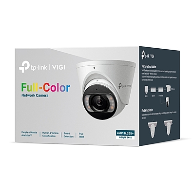 InSight S445 | VIGI 4MP Full-Color Turret Network Camera InSight S445 | VIGI 4MP Full-Color Turret Network Camera