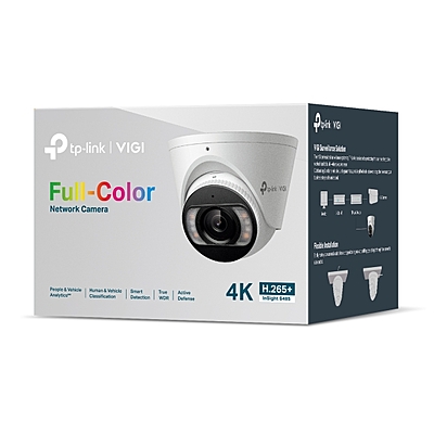InSight S485 | VIGI 8MP Full-Color Turret Network Camera