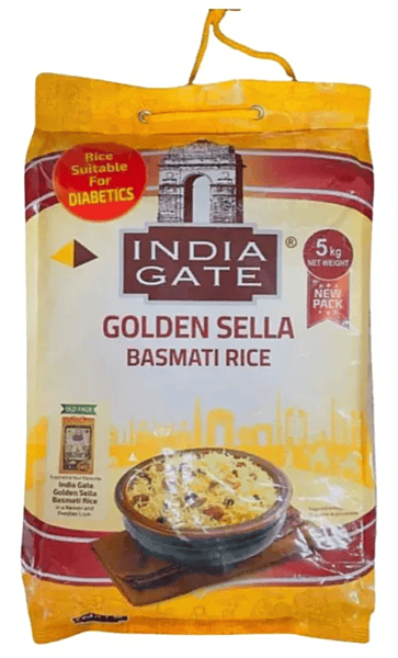 India Gate Golden Sella Basmati Rice