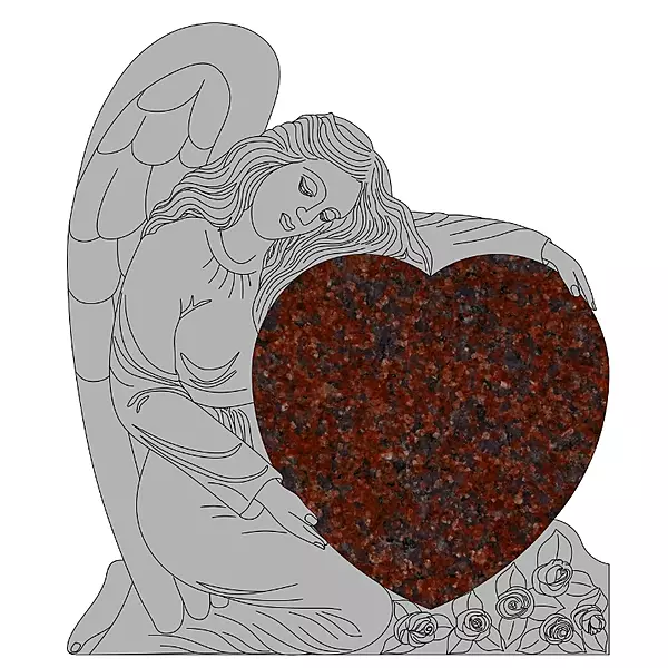 ANGEL HEART/22X8X28/India Red/P5