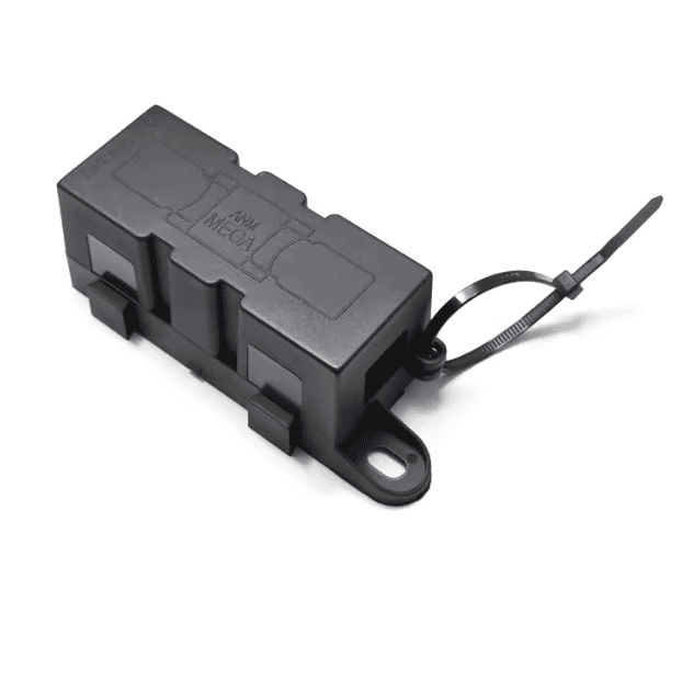Tan 4x4 80A Heavy-Duty Inline Fuse Holder | Splash-Proof Protection