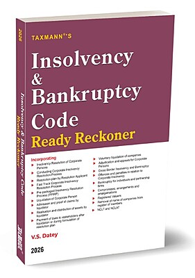 Insolvency & Bankruptcy Code Ready Reckoner