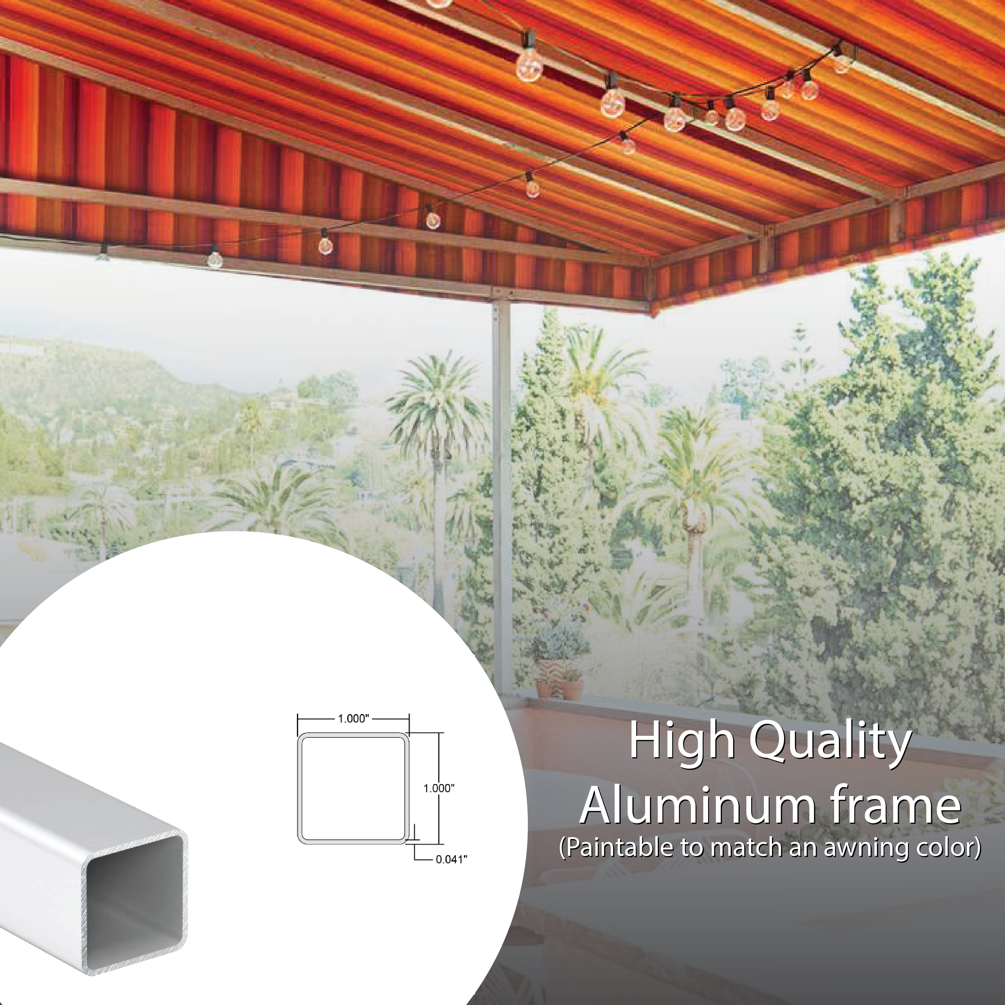 Mg Sign Traditional Shed Signband Awning Canopy Customizable Installation kit