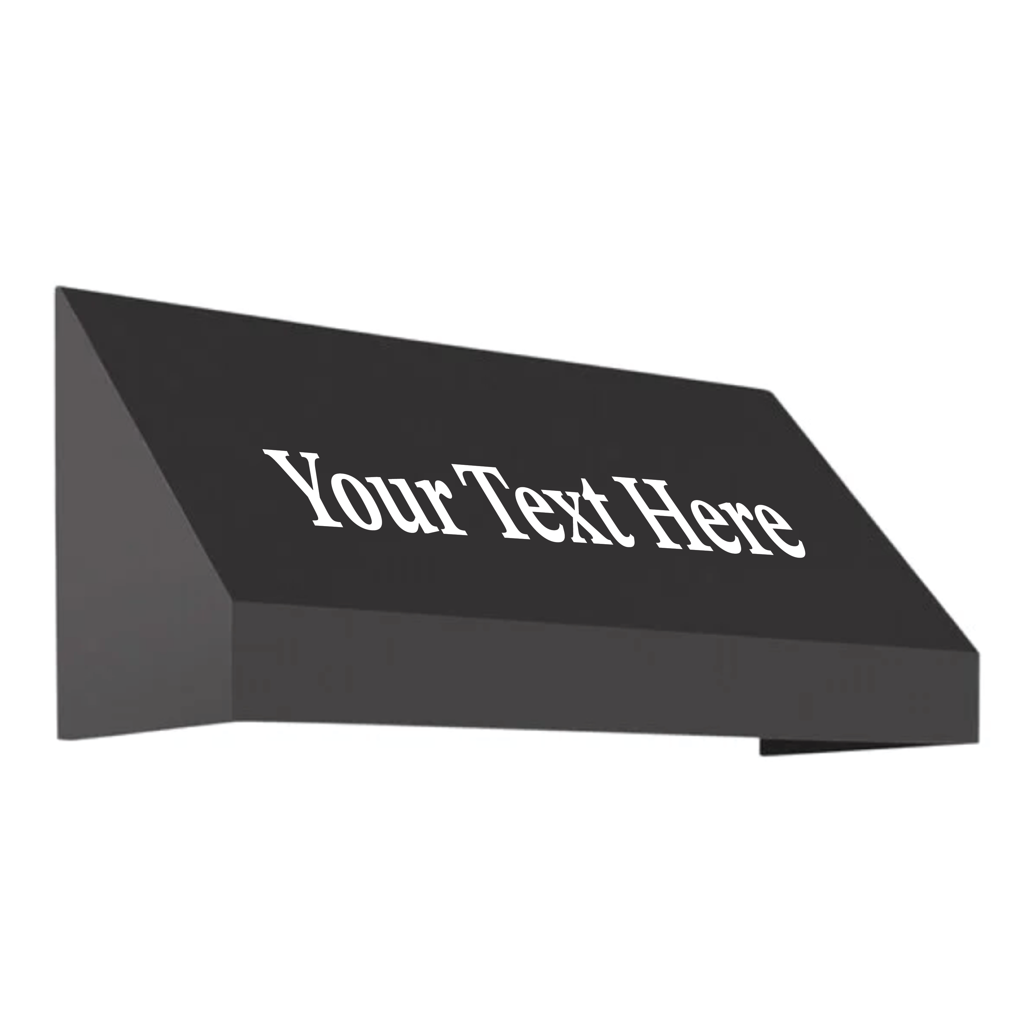 Mg Sign Traditional Shed Signband Awning Canopy Customizable Installation kit