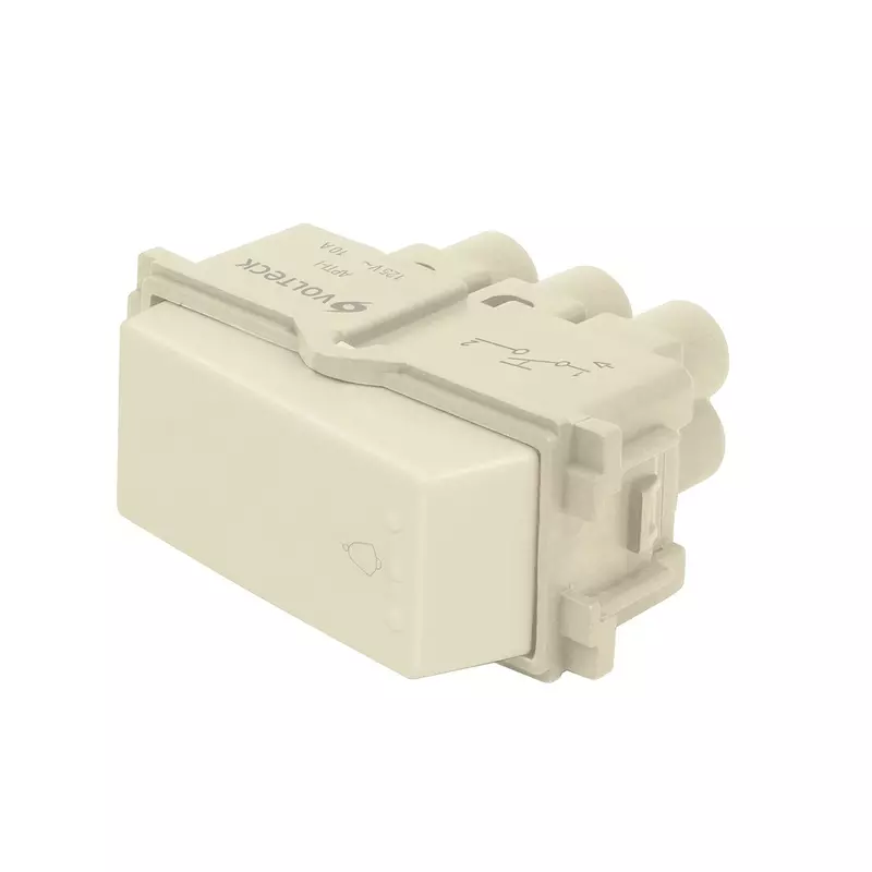 Interruptor para timbre, línea Italiana, color marfil - APTI-I / 48099