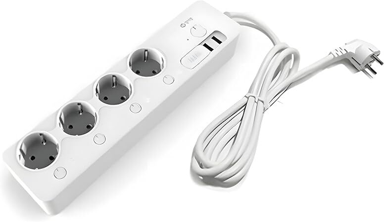 LG U+ Power Strip 4 UE Ports + 2 USB Ports