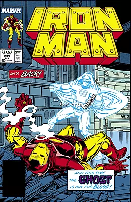 Iron Man #239 Newsstand Variant (Marvel Comics February 1989)
