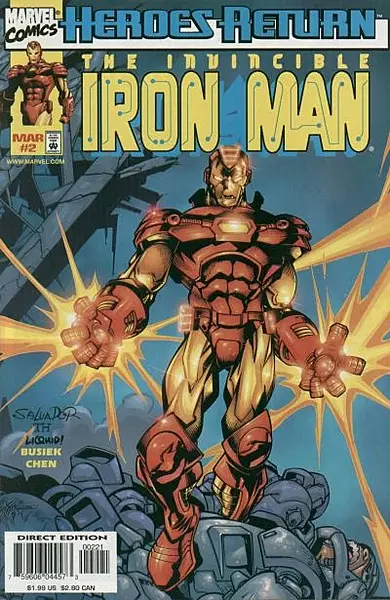 Iron Man #2 (Marvel Comics March 1998)