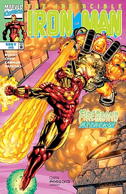 Iron Man #4 (Marvel Comics May 1998)