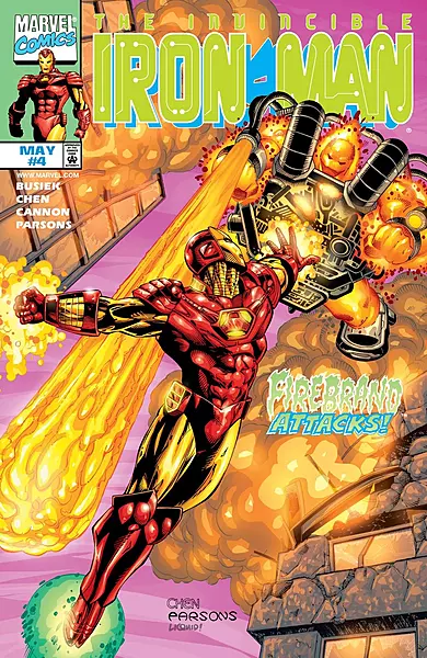 Iron Man #4 (Marvel Comics May 1998)